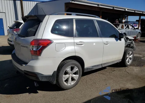 2015 Subaru Forester 2.5I z USA, uszkodzony, nr VIN JF2SJABC6FH524073